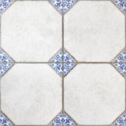 Gres szkliwiony hiszpański Realonda LEEDS BLUE mat 33x33
