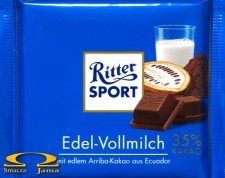 Czekolada Ritter Sport Edel - Vollmilch 100g