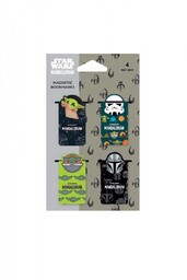 Zakładki Magnetyczne Star Wars Mandalorian 4szt Coolpack PT16487PTR