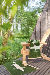 Scion Living Ręcznik Mr Fox Zielony