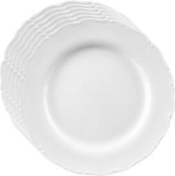 Orion Zestaw porcelanowych talerzy deserowych Mona brzeg 6