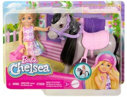 Lalka Barbie Chelsea Kucyk HTK29