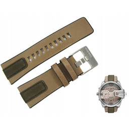Pasek DIESEL DZ7375 brązowy skórzany 28 mm