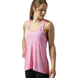 Koszulka Reebok One Series Burnout Breeze damska bokserka