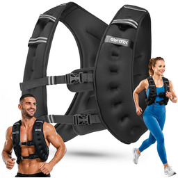 Kamizelka Obciążeniowa 8KG Treningowa Regulowane Zapięcie Gymtek