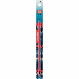 Prym 195904 ALU 4,00 mm Knooking igła, aluminium,