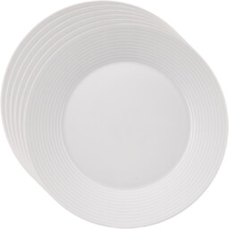Orion Zestaw porcelanowych talerzy deserowych Mona line 6