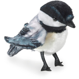 Folkmanis Finger Puppet Mini Tit/Mini Chickadee 2787