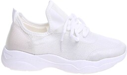 Wsuwane damskie buty sportowe Ecru