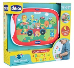 CHICCO Zabawka edukacyjna Baby Senses Tablet Zwierzątka 10601100000