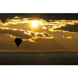 Lot balonem - Olsztyn - lot o wschodzie