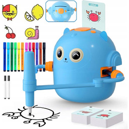 Robot Rysujący Edukacyjny Fiszki Do Rysowania Nauka Angielskiego