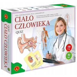 Gry dla 10 latków Edukacyjna Planszówka o Ciele