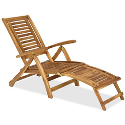 Leżak ogrodowy z drewna akacjowego Belize Garden Point