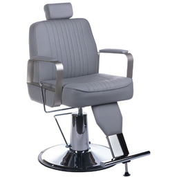 Fotel Barberski Homer Bh-31237 Jasny Szary