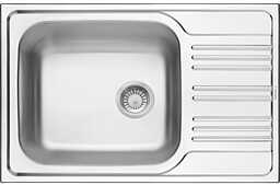 Deante Xylo ZEX 311B Stalowy Srebrny Zlewozmywak prostokątny