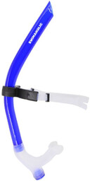 Fajka do pływania swimaholic swim snorkel niebieski