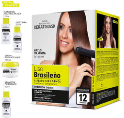 Placenta Life Keratimask Liso Brasileno, Be Natural Argan