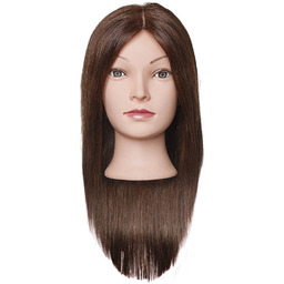 Efalock Professional Julia Główka fryzjerska 40-45cm brąz, włosy