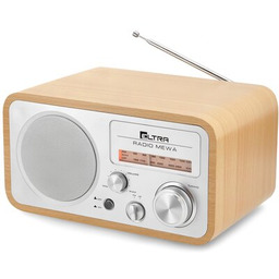 ELTRA Radio Mewa Jasne Drewno, Analogowe, Tuner FM/LW,
