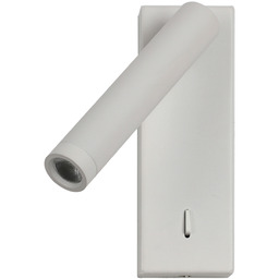 Kinkiet LED aluminiowy biały regulowany WL-21017-WH z serii