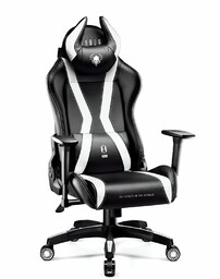Fotel gamingowy Diablo X-Horn 2.0 Normal: Czarno-biały