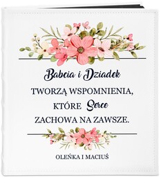 Album na zdjęcia z nadrukiem dla babci