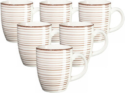 Mäser Komplet kubków ceramicznych Bel Tempo 380 ml,