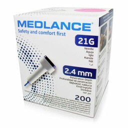 Nakłuwacz MEDLANCE 2,4 mm 200 sztuk Nakłuwacz 2,4