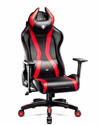 Fotel gamingowy Diablo X-Horn 2.0 Normal: Czarno-czerwony