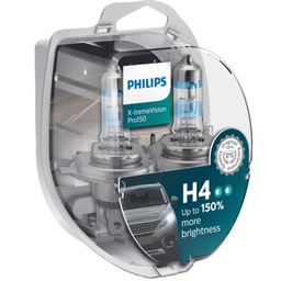 PHILIPS Żarówka samochodowa X-tremeVision Pro150 H4 (2 szt.)