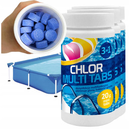 Chlor Multifunkcyjne Tabletki 3w1 Chemia Do Basenu Małe