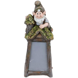 Lampa solarna figura krasnal na lampionie 48,5 cm