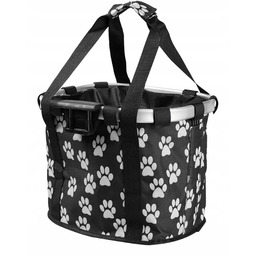 Torba rowerowa na kierownicę kosz przedni na zakupy