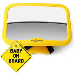 Royal Rascals, Lusterko do samochodu dla dziecka, żółte