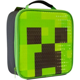 Dzieci, MC21005 Torba na lunch Creeper Cube Minecraft
