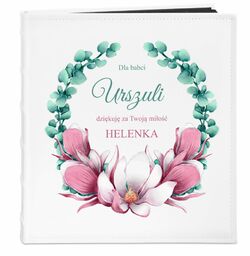 Album na zdjęcia z nadrukiem dla babci