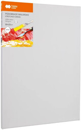 Podobrazie bawełniane 10x15cm białe HAPPY COLOR - GDD