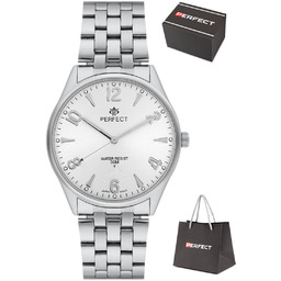Zegarek Perfect M141-03 męski klasyczny czytelny 42 mm