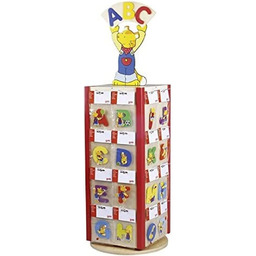 Goki Gry edukacyjne, wyświetlacz z literami, wielokolorowy (66973)