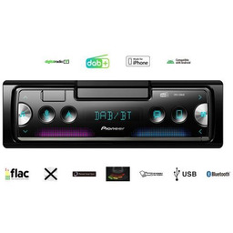 PIONEER SPH-20DAB Radio samochodowe 1 DIN, Gniazda: USB,