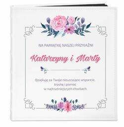 Album na zdjęcia z nadrukiem dla przyjaciółki