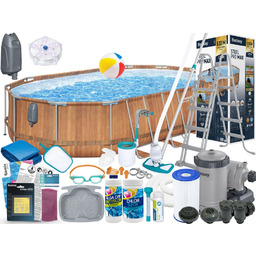 Basen Bestway 610x366x122 Ogrodowy Stelażowy 56719 22w1