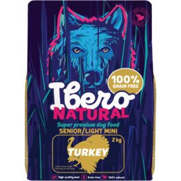 Ibero Grain Free Mini Senior & Light Turkey