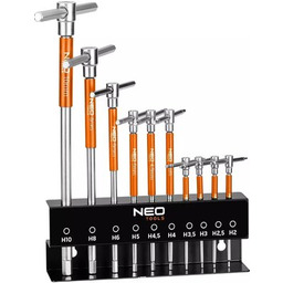 NEO TOOLS Zestaw kluczy trzpieniowych 09-509 (10 elementów)