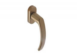 Klamka okienna Luna, trzpień L-35 mm, złota (A110-GLD-35)