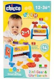 CHICCO Zabawka edukacyjna Smart2Play Warsztat Małego Majsterkowicza 00010062000000