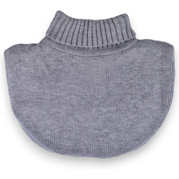 Golf dziecięcy komin zimowy Noviti GZ009-B-03-01 Szary