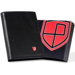 Duży portfel męski z systemem RFID Protect -