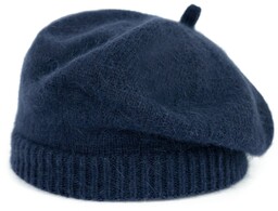 Beret Damski Klasyczny Francuski Angorowy Zimowy Jesienny Wiosenny